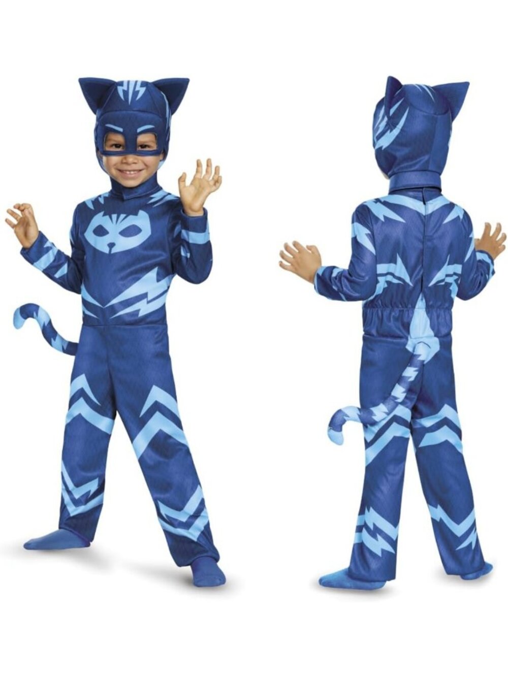 Kids Catboy Costume - PJ Masks Jumpsuit, Fun Halloween Outfit for Boys